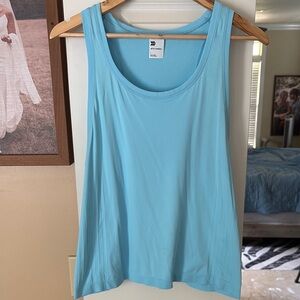 All in Motion Blue Relaxed Tank Top